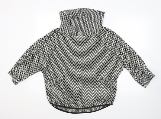 Womens UK Size 8 Preworn Multicoloured Pullover Jumper