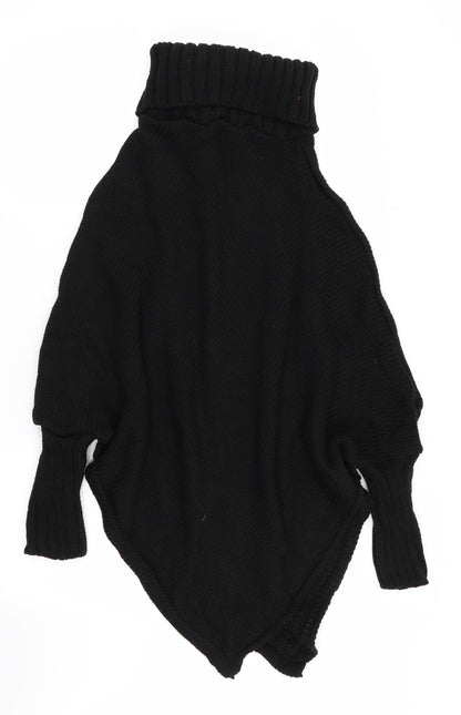 Womens UK Size  Preworn Black Pullover Jumper
