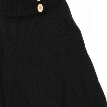 Womens UK Size  Preworn Black Pullover Jumper