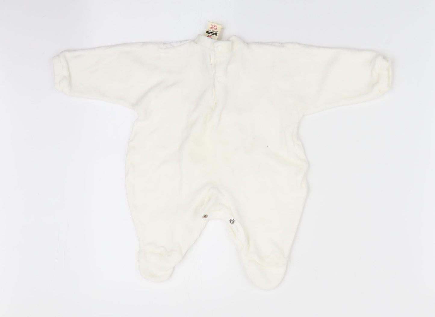 Adams Girls Ivory   Babygrow One-Piece Size 3-6 Months