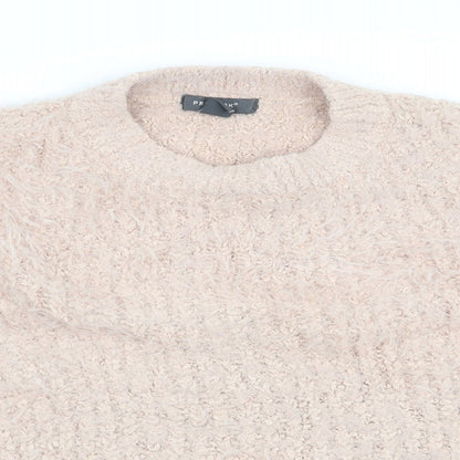 Primark Womens Orange   Pullover Jumper Size 4  - Peach in Colour