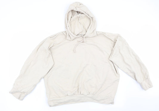 Boohoo Womens Beige   Pullover Hoodie Size 14