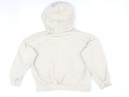 Boohoo Womens Beige   Pullover Hoodie Size 14