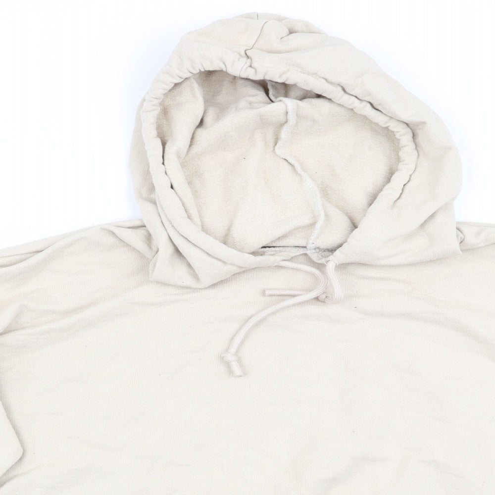 Boohoo Womens Beige   Pullover Hoodie Size 14