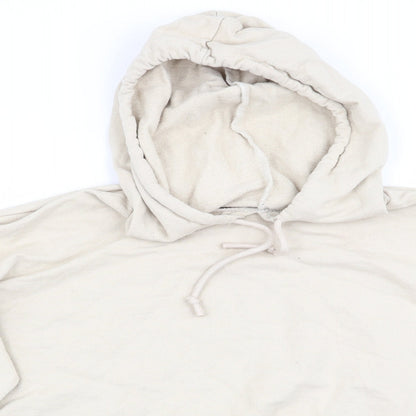 Boohoo Womens Beige   Pullover Hoodie Size 14