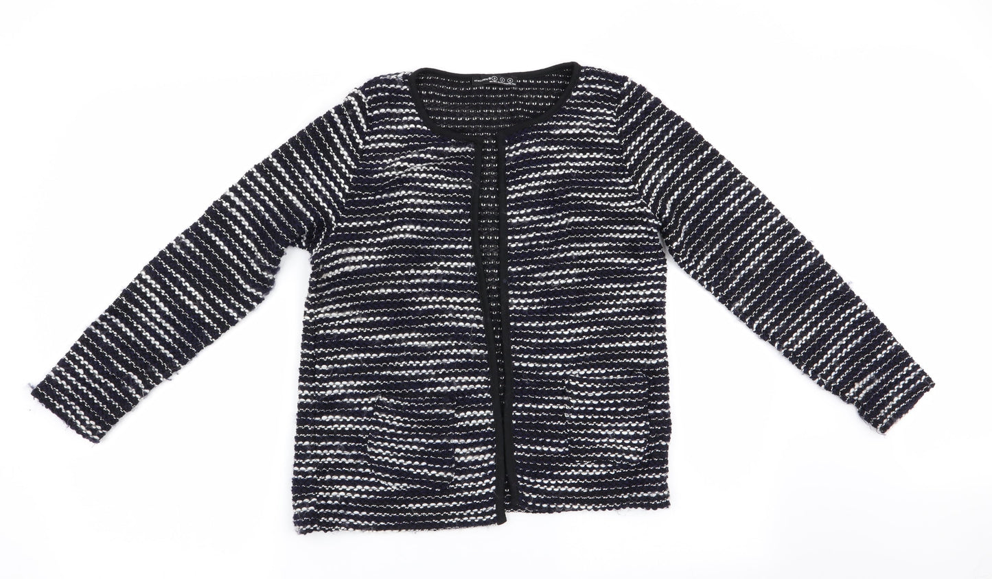 Womens UK Size S Atmosphere Blue Cardigan Jumper