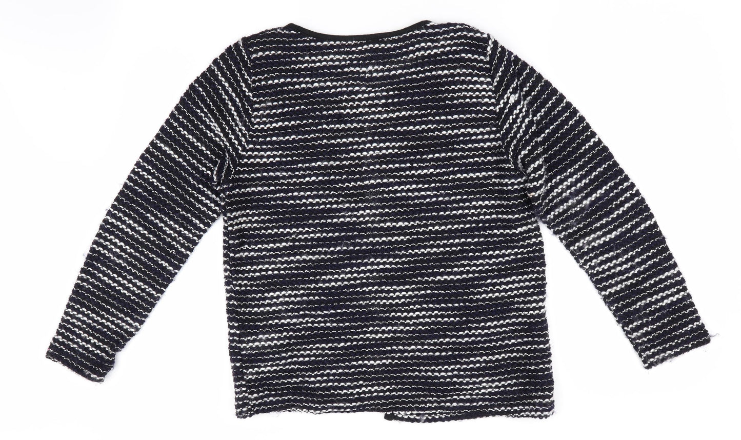 Womens UK Size S Atmosphere Blue Cardigan Jumper