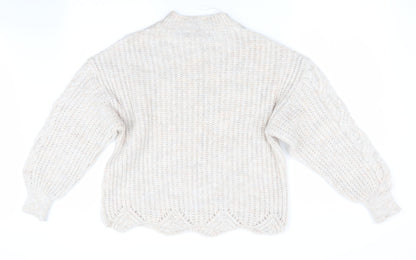 Primark Womens Beige   Pullover Jumper Size XS