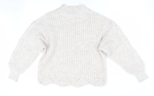 Primark Womens Beige   Pullover Jumper Size XS