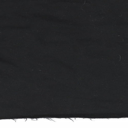 Primark Girls Black   Pullover Sweatshirt Size 8-9 Years  - Merci - cropped