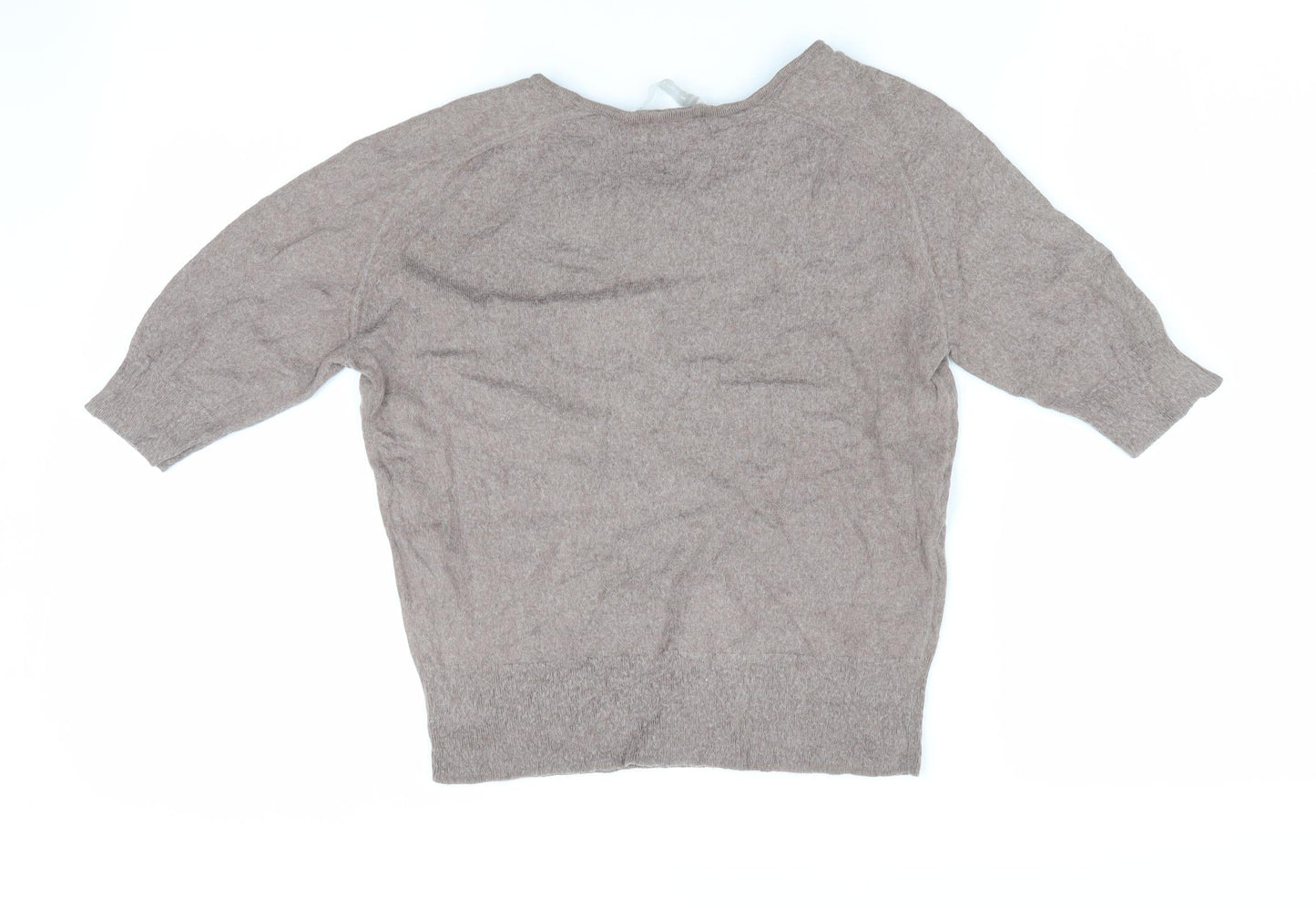 Womens UK Size S NICOLE FARHI Brown Pullover Jumper
