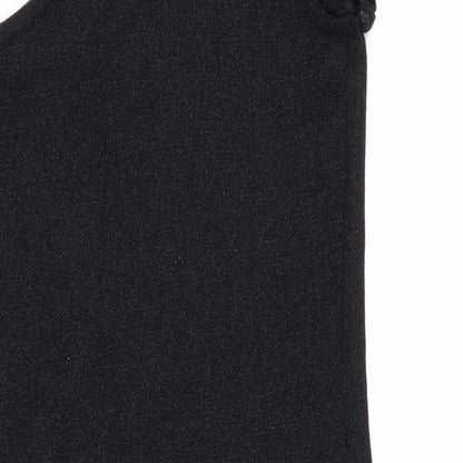 Oasis Womens Black   Jumper Dress  Size 10  - Subtle glitter effect