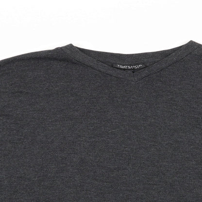Topshop Womens Grey   Pullover Jumper Size 8