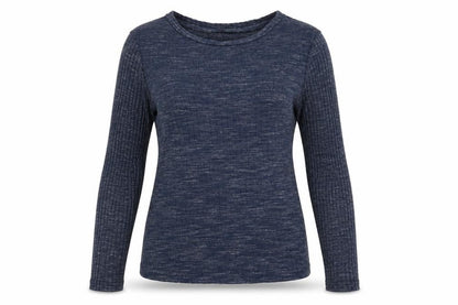 New Look Womens Blue   Jersey Blouse Size 8