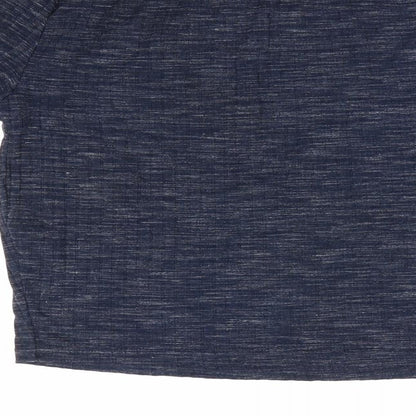 New Look Womens Blue   Jersey Blouse Size 8