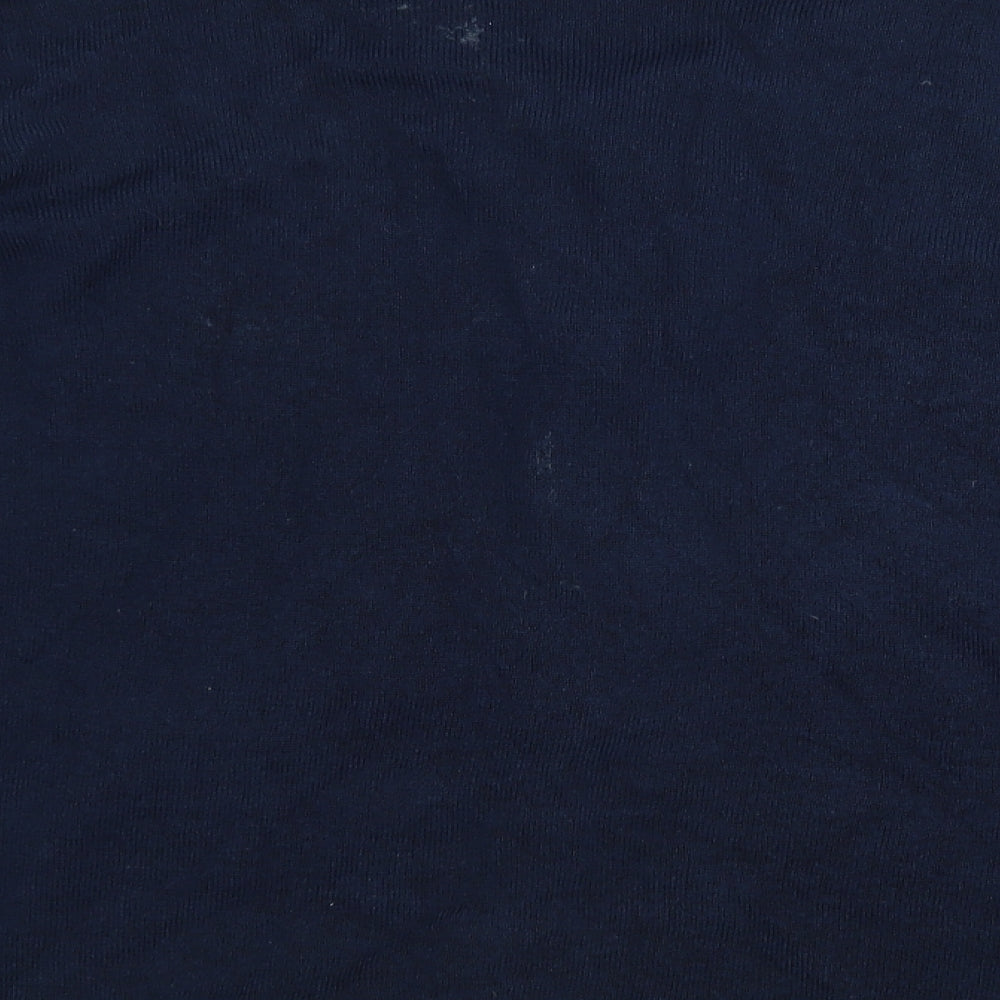 Womens UK Size L BM Blue Cardigan Jumper