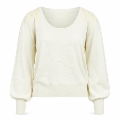 Womens UK Size M Atmosphere Beige Pullover Jumper