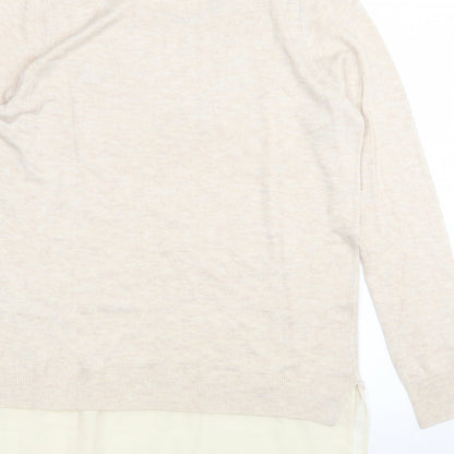 F&F Womens Beige   Pullover Jumper Size 12