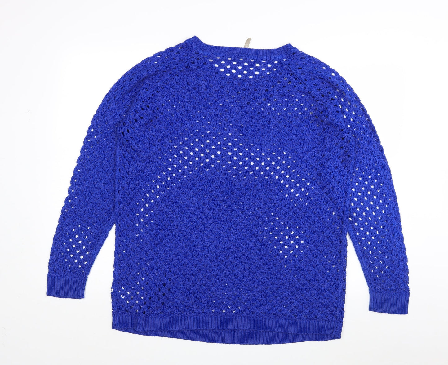 Anthology Womens Blue   Pullover Jumper Size 16