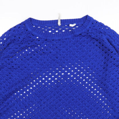Anthology Womens Blue   Pullover Jumper Size 16