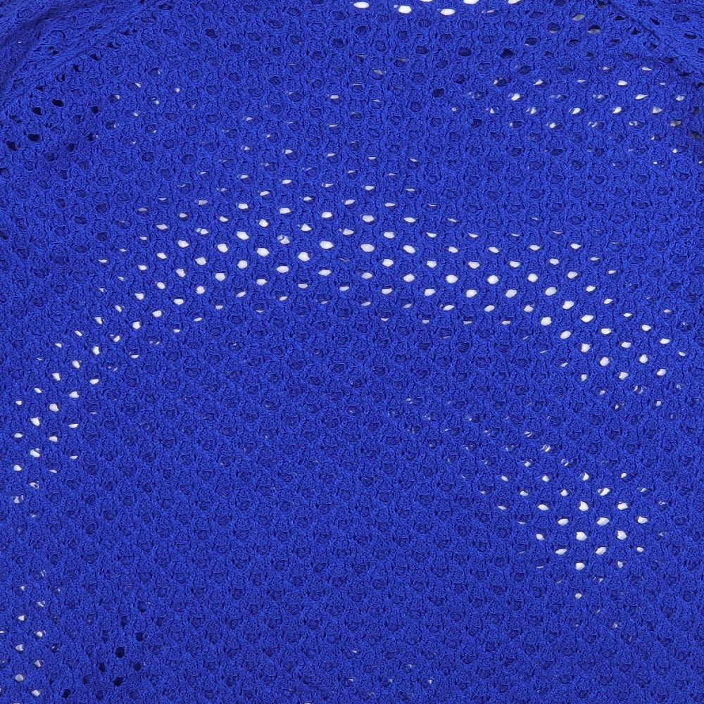 Anthology Womens Blue   Pullover Jumper Size 16