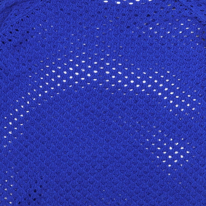 Anthology Womens Blue   Pullover Jumper Size 16