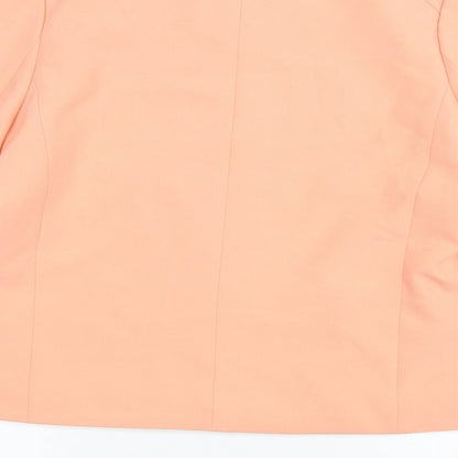 Emt Womens Pink   Jacket Blazer Size 14