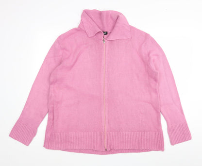 Insight Womens Pink   Full Zip Jumper Size L
