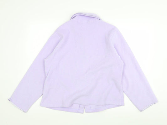 Debenhams Womens Purple   Cardigan Jumper Size 12