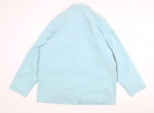 Womens UK Size 16 Preworn Green Jacket