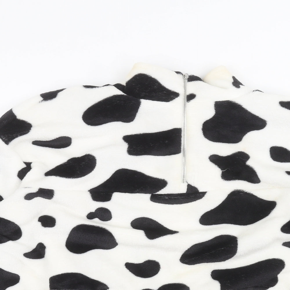 SheIn Womens White   Pullover Jumper Size M