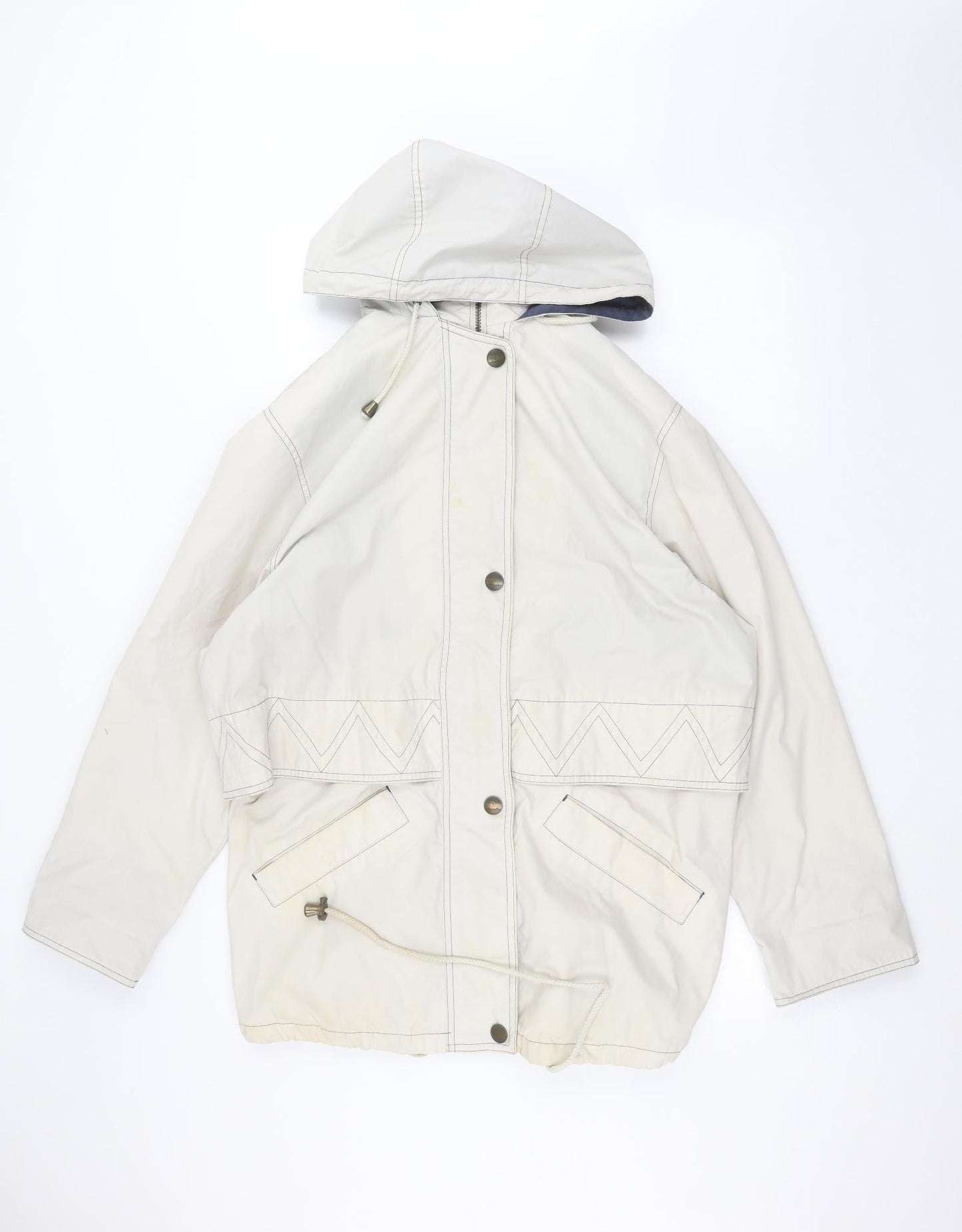 Womens UK Size 14 Telemac Beige Parka Coat