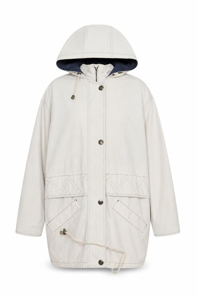Womens UK Size 14 Telemac Beige Parka Coat