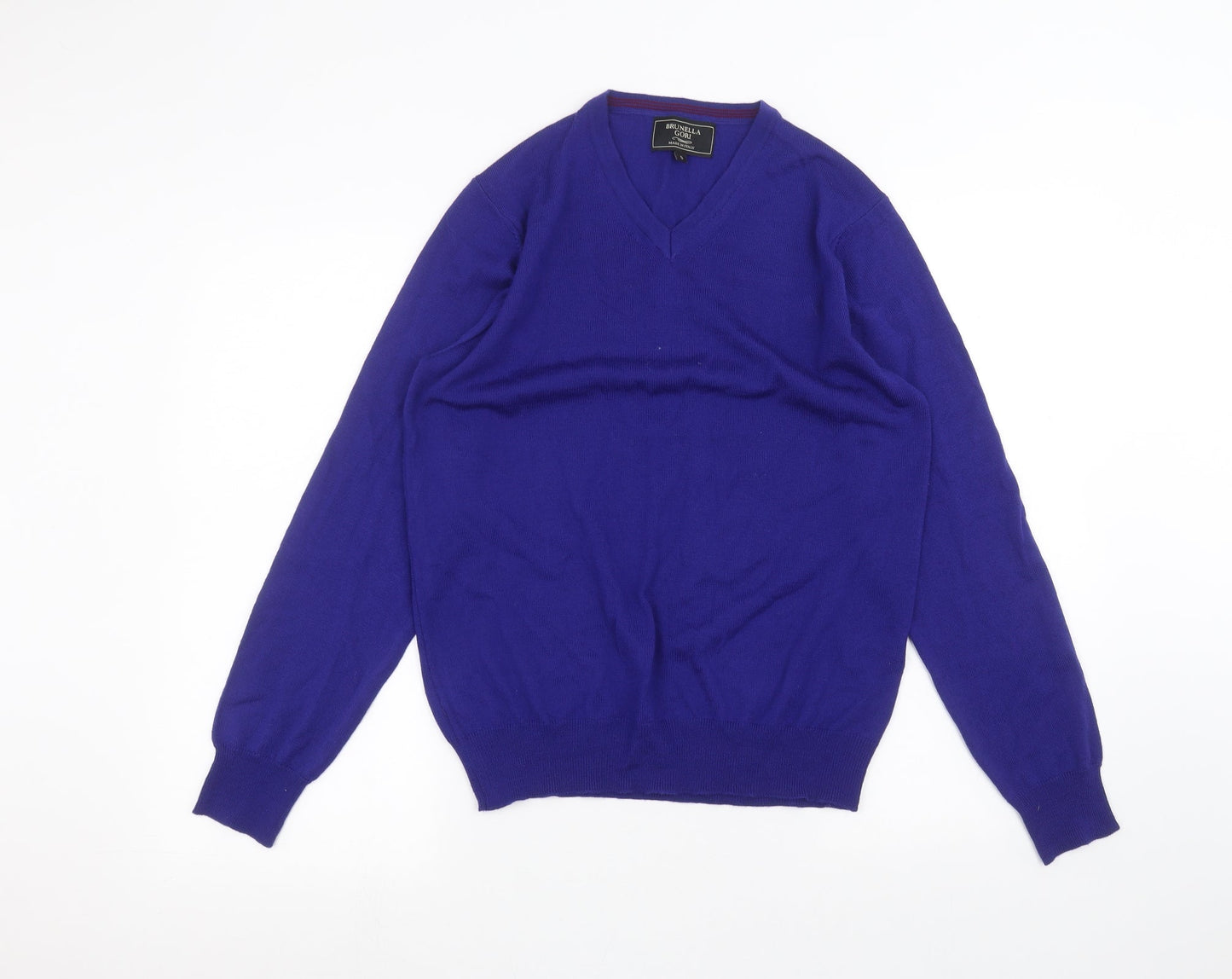 Brunella Gori Mens Blue    T-Shirt Size S