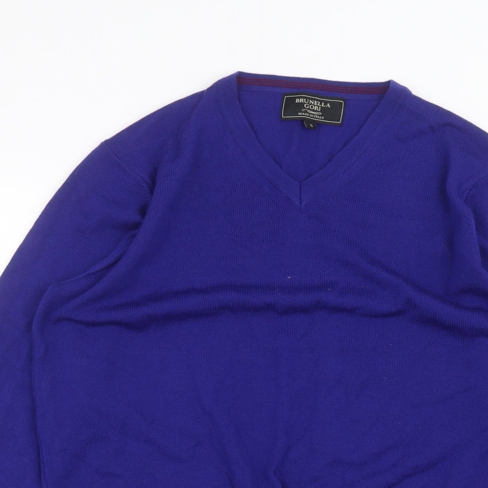 Brunella Gori Mens Blue    T-Shirt Size S