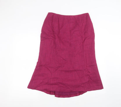 Precis Womens Pink   A-Line Skirt Size 12