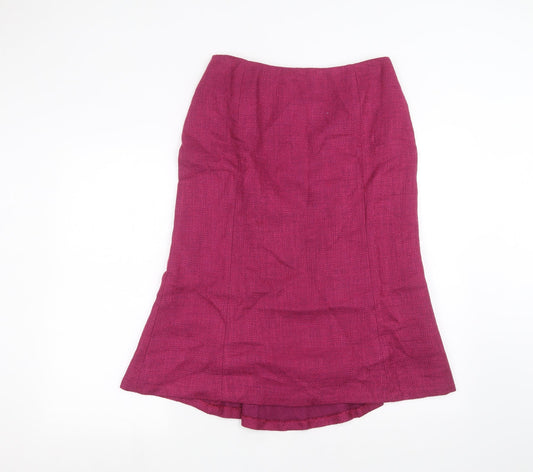 Precis Womens Pink   A-Line Skirt Size 12
