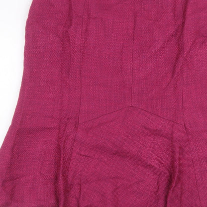 Precis Womens Pink   A-Line Skirt Size 12