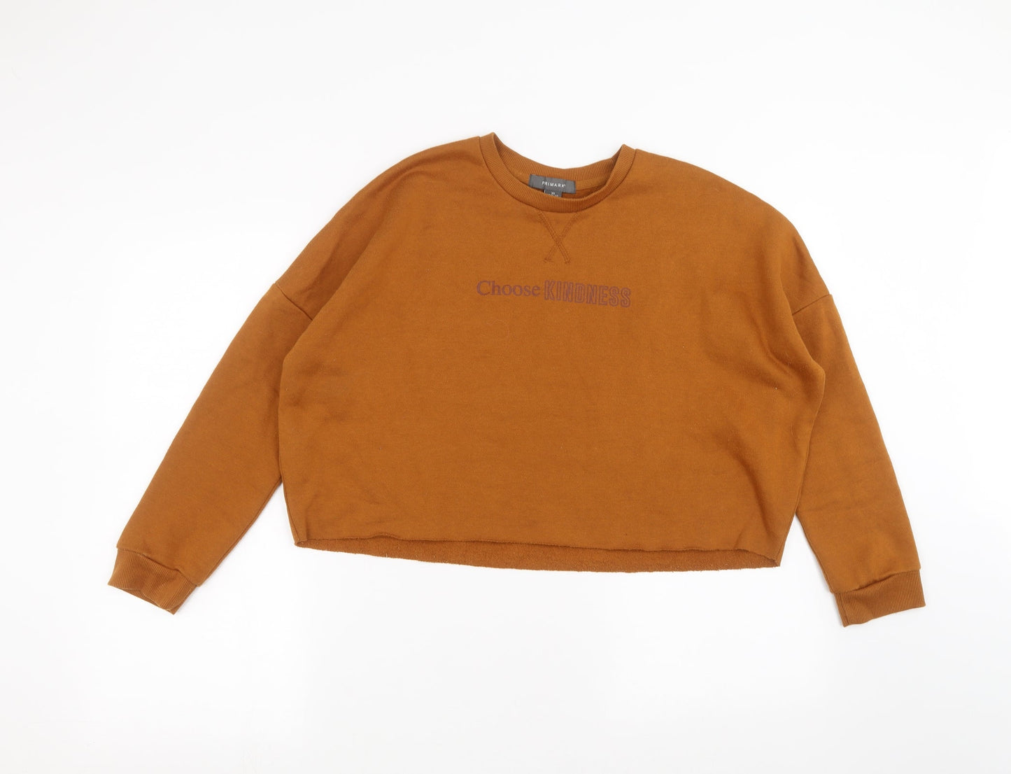 Primark Womens Orange   Pullover Jumper Size XS