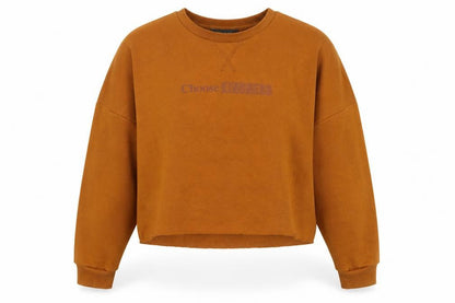 Womens UK Size XS Primark Orange Pullover Jumper