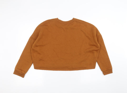 Primark Womens Orange   Pullover Jumper Size XS