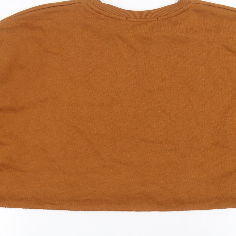 Primark Womens Orange   Pullover Jumper Size XS