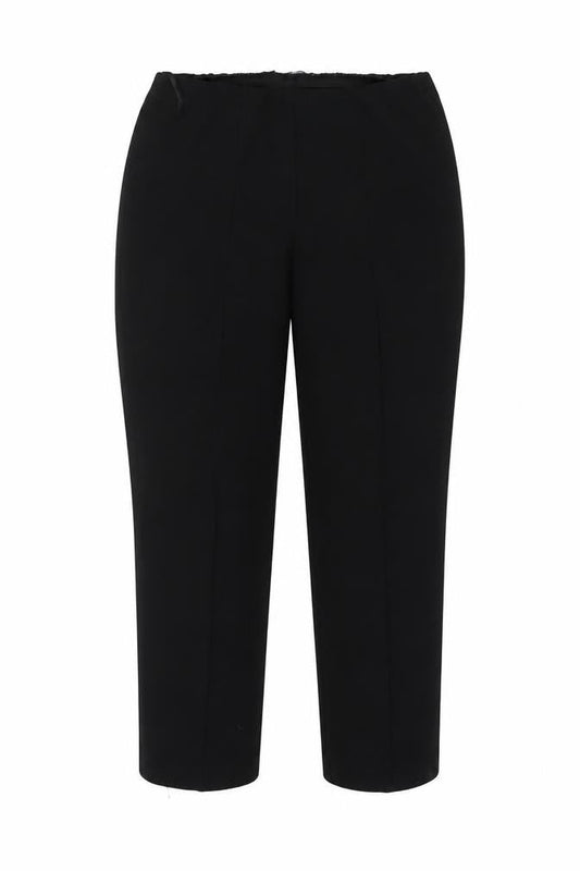 Womens UK Size 16 BM Regular Fit  Black Trousers