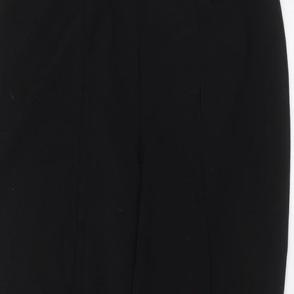 Womens UK Size 16 BM Regular Fit  Black Trousers