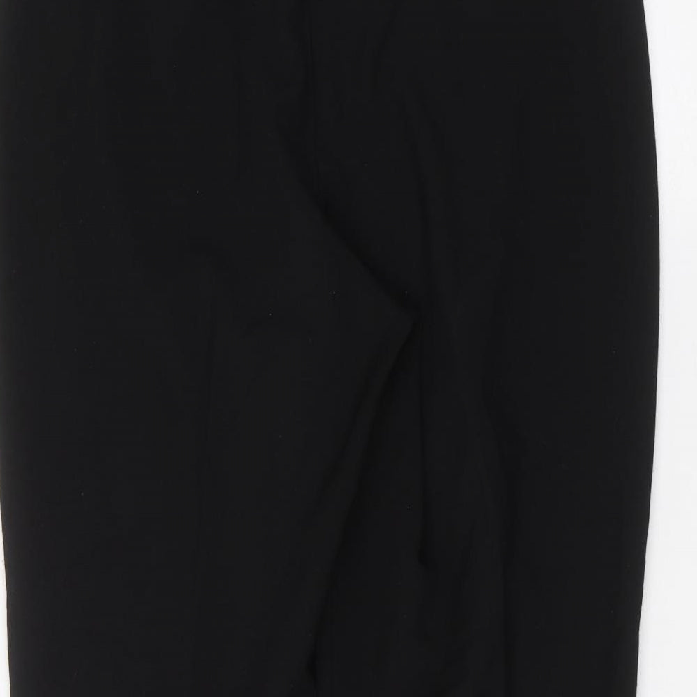 Womens UK Size 16 BM Regular Fit  Black Trousers
