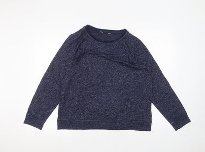 Womens UK Size 14 Marks and Spencer Blue Pullover Jumper