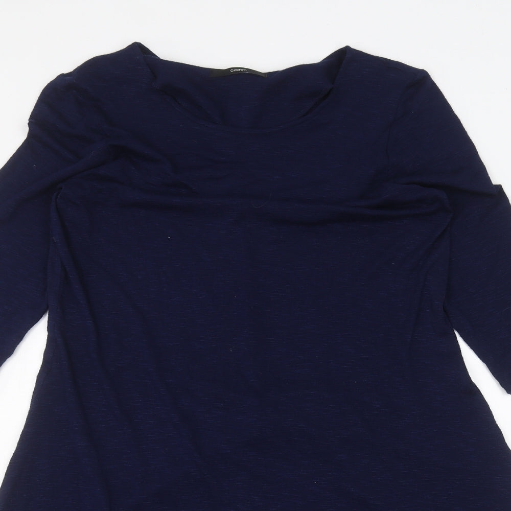 George Womens Blue   A-Line  Size 14