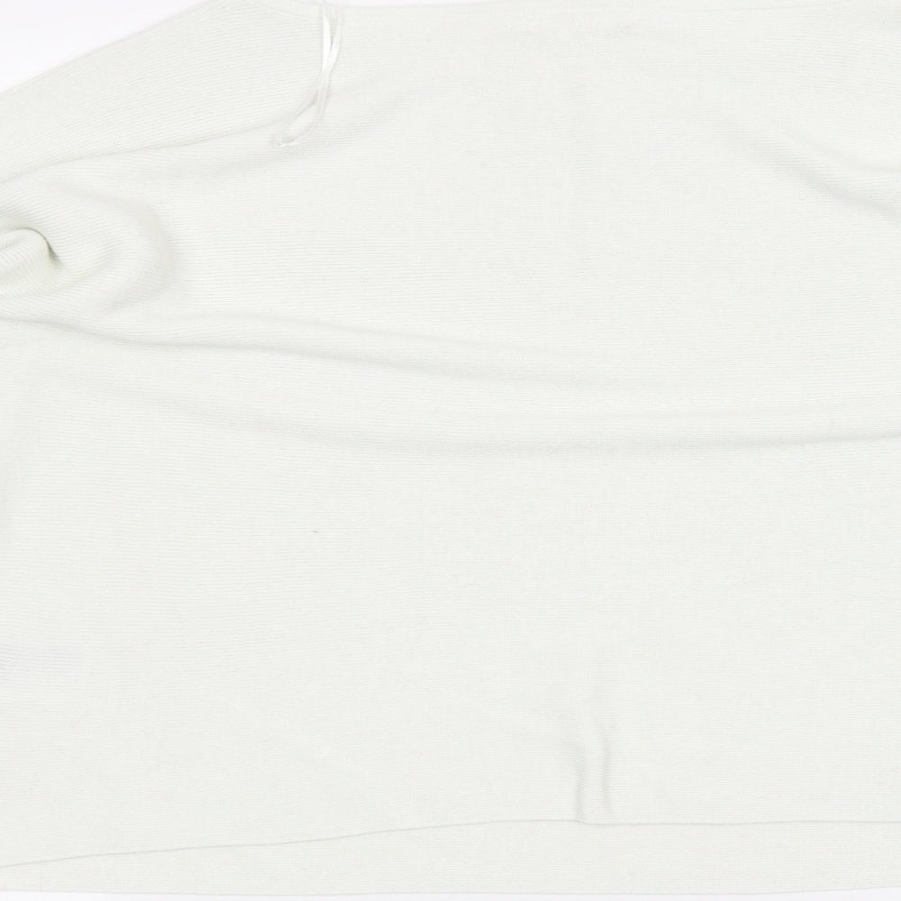 Womens UK Size M H&M White Pullover Jumper