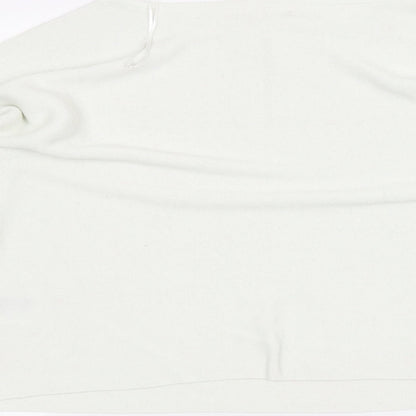 Womens UK Size M H&M White Pullover Jumper
