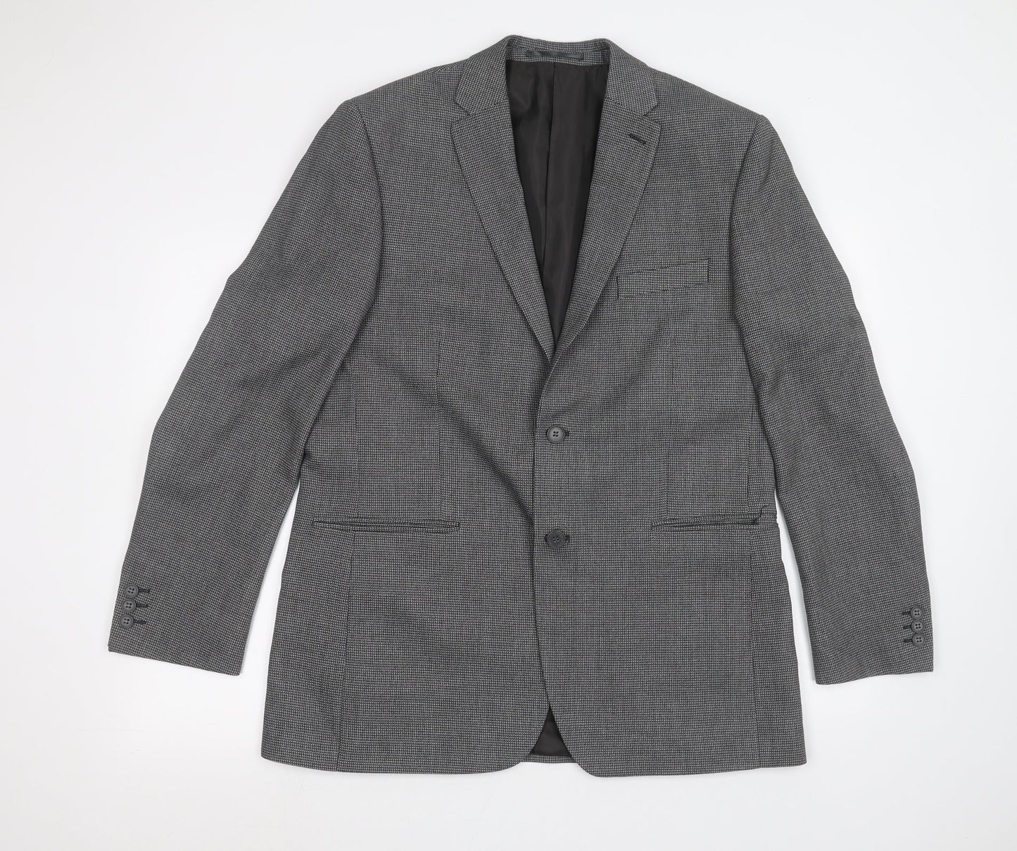 Mens UK Size 42 Scott & Taylor Regular Grey Suit Jacket